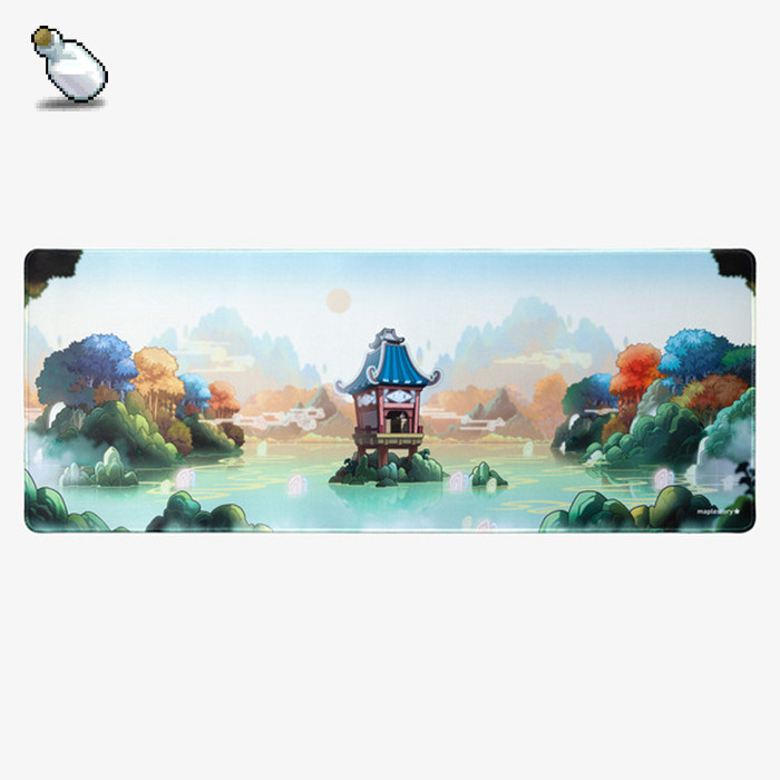 MapleStory Maple Story NEXON OFFICIAL Desk Mat Long Mouse Pad