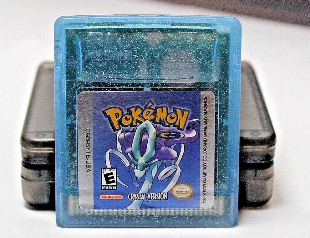 Pokemon Crystal Version - Nintendo Gameboy Color - QUICKEST SHIPPING ⚡