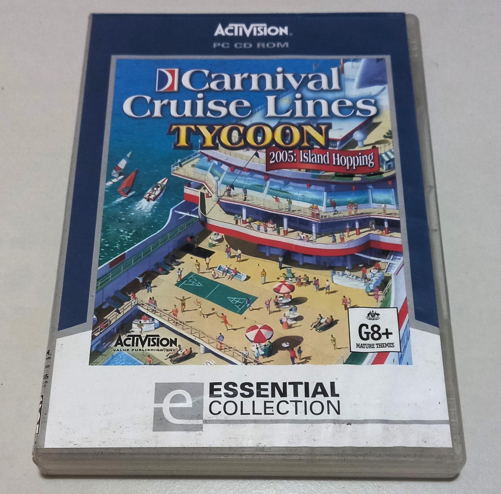 Carnival Cruise Lines Tycoon Island Hopping 2005 PC Game CD Rom 2005