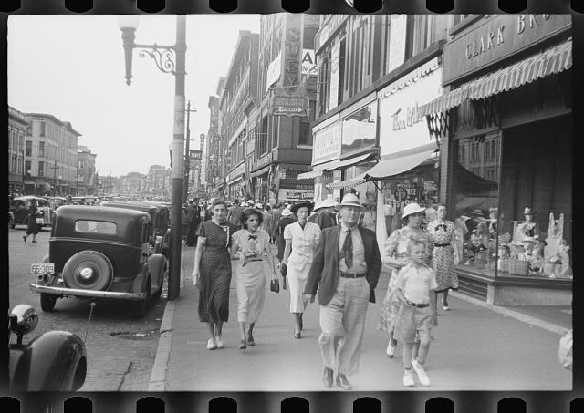 Manchester New Hampshire 1930s Historic Old Photo 9