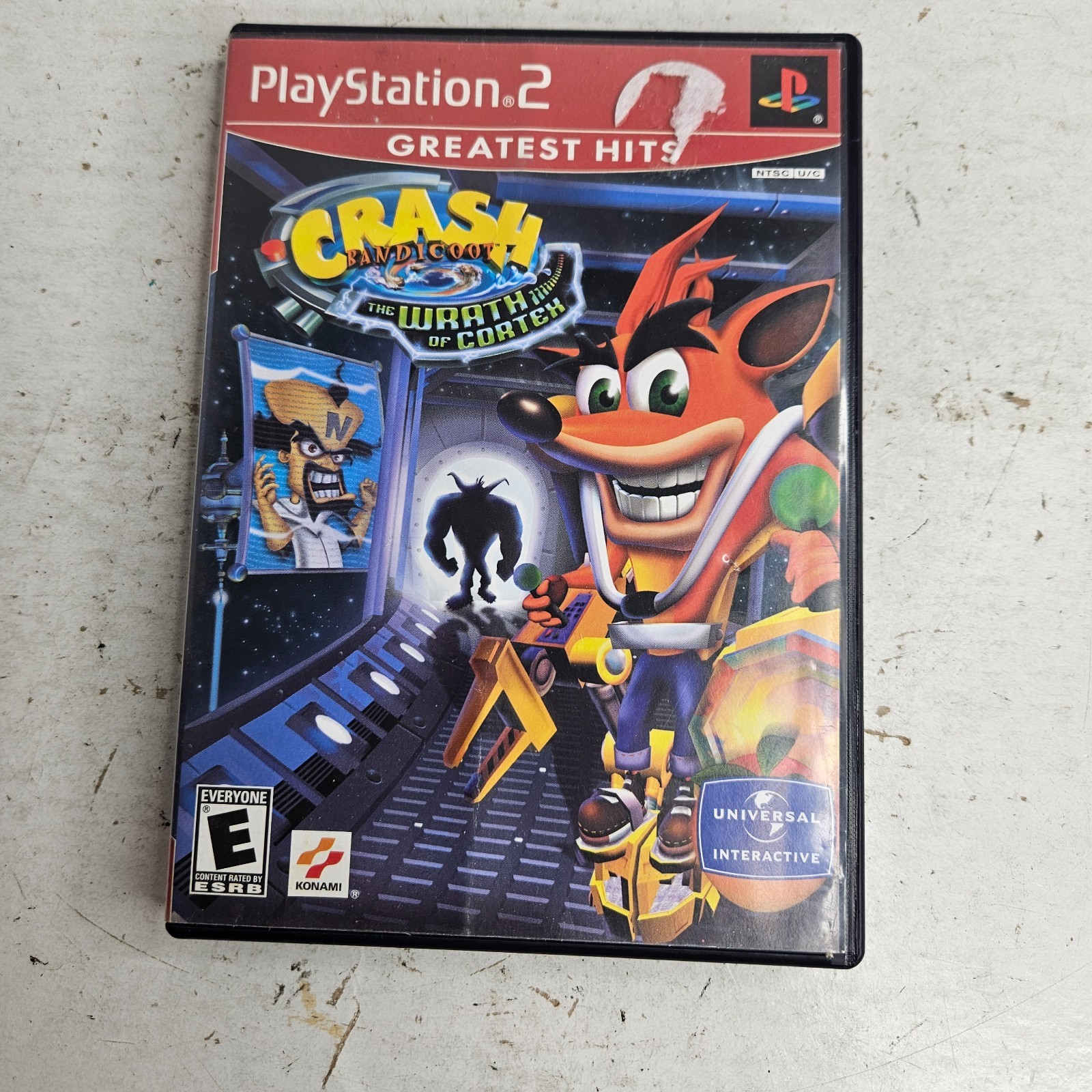 Crash Bandicoot: The Wrath of Cortex Greatest Hits Playstation 2 PS2 CIB Tested