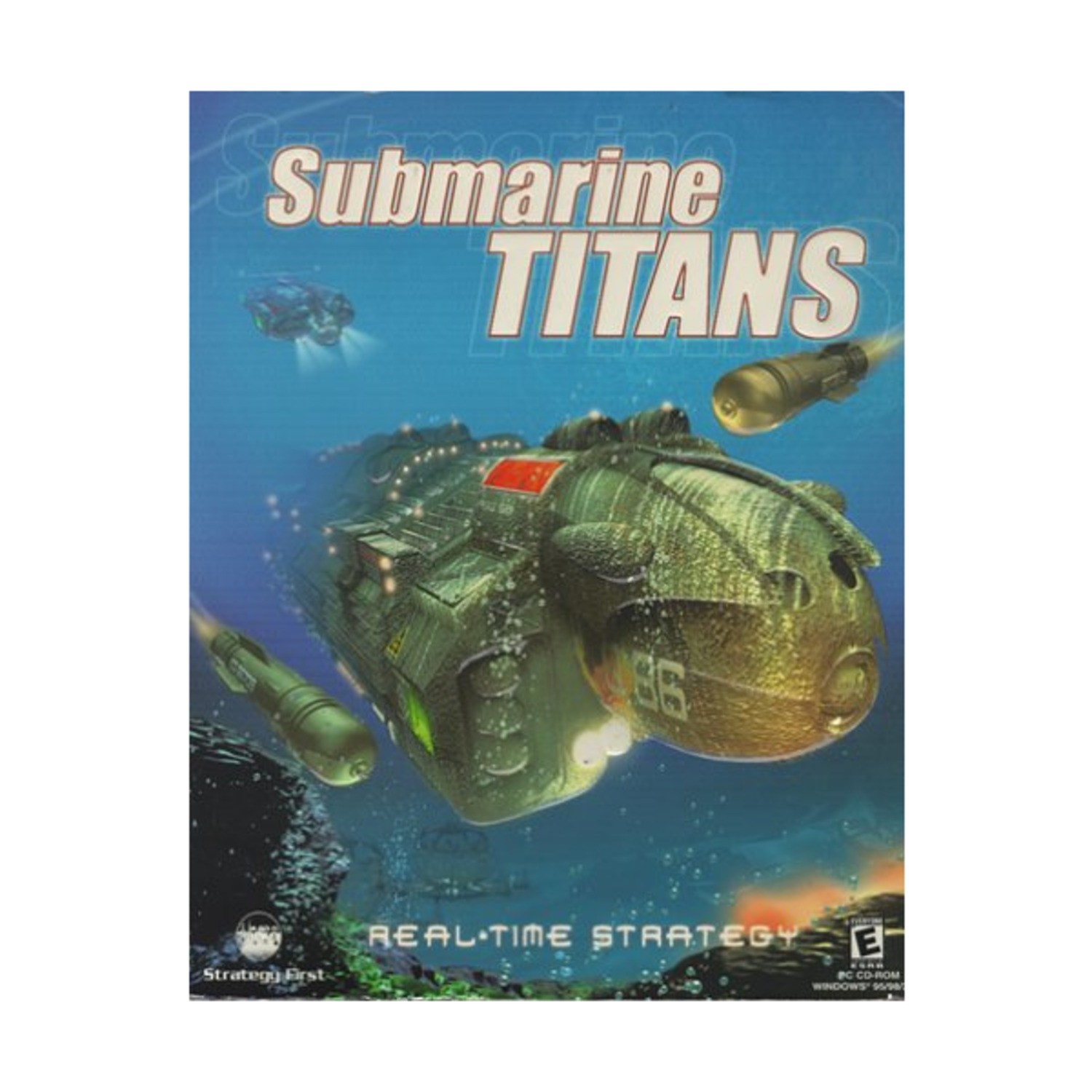 Strategy First Computer Wargame Submarine Titans VG+/NM