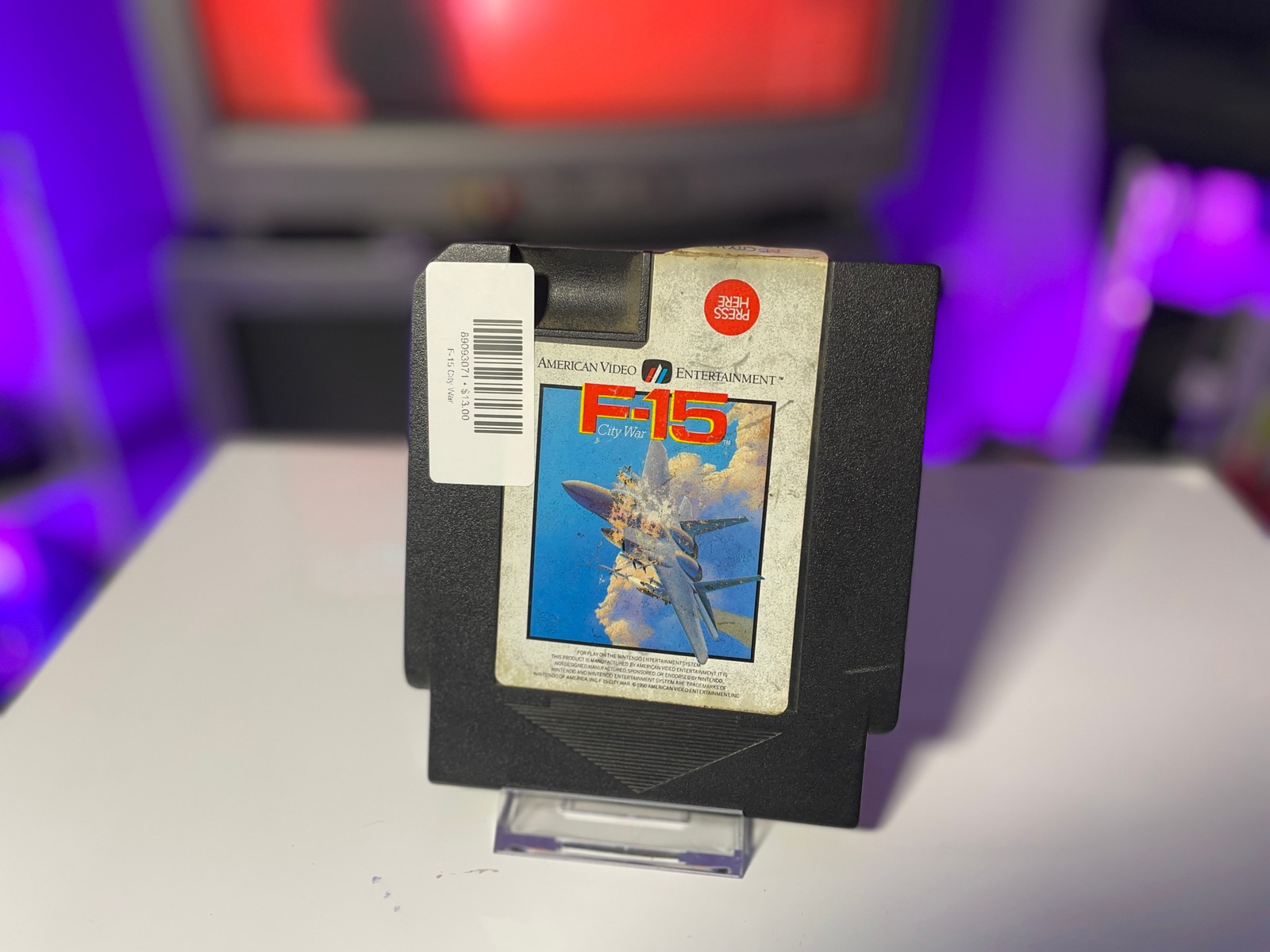 F-15 City War NES Nintendo Entertainment System Cartridge Only