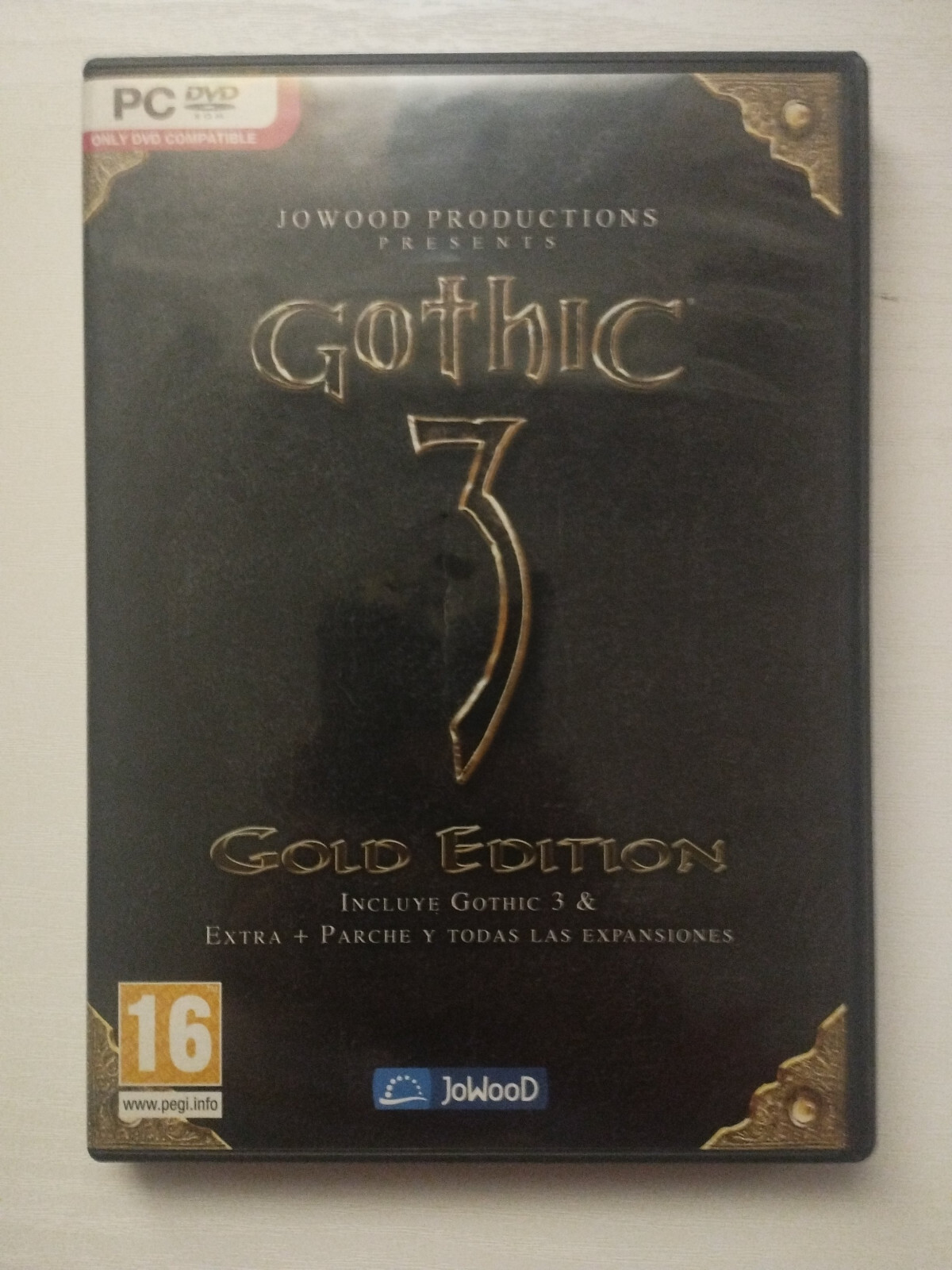 Gothic 3 Gold Edition + Expansions Jowood - Game for PC 2 x DVD-Rom Spain Am