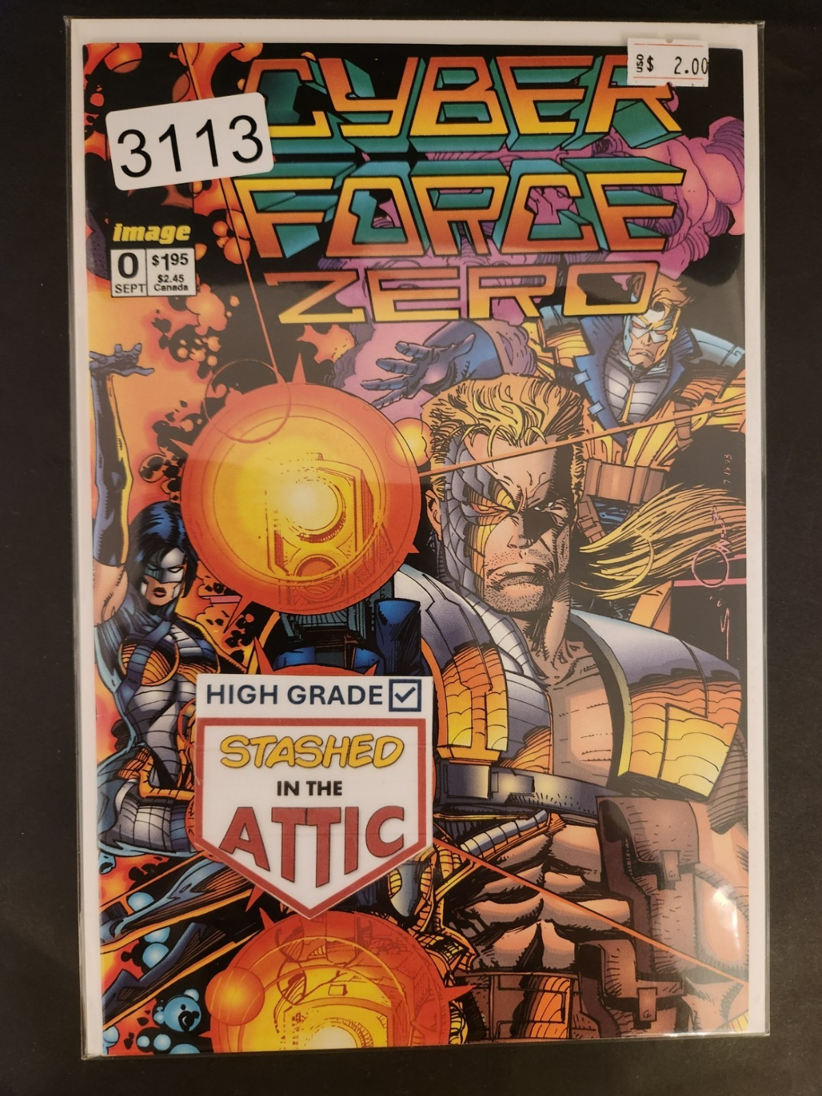 Cyberforce #0 Newsstand Variant (Image Comics September 1993) - 3113