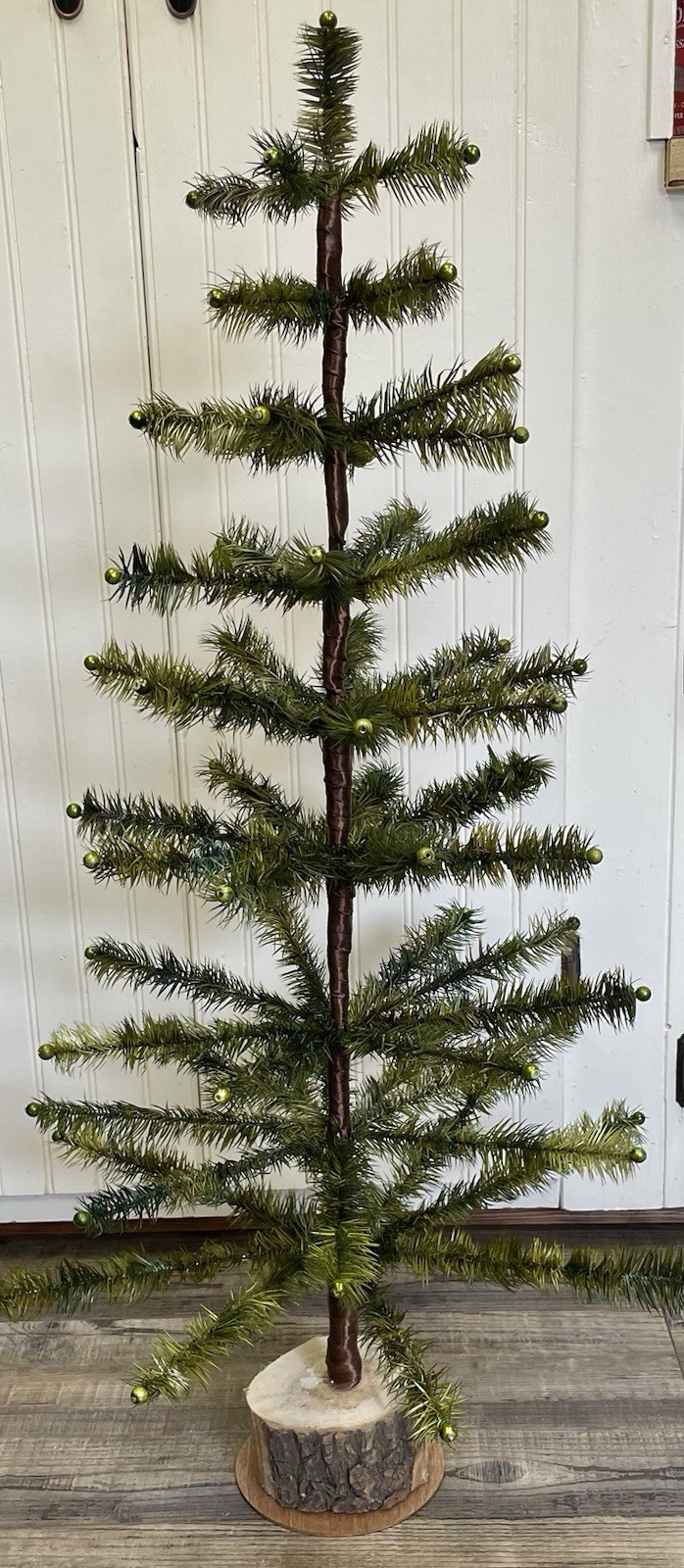 36” GENUINE GOOSE FEATHER CHRISTMAS TREE TABLETOP LIMITED QUANTITIES RETIRED #2