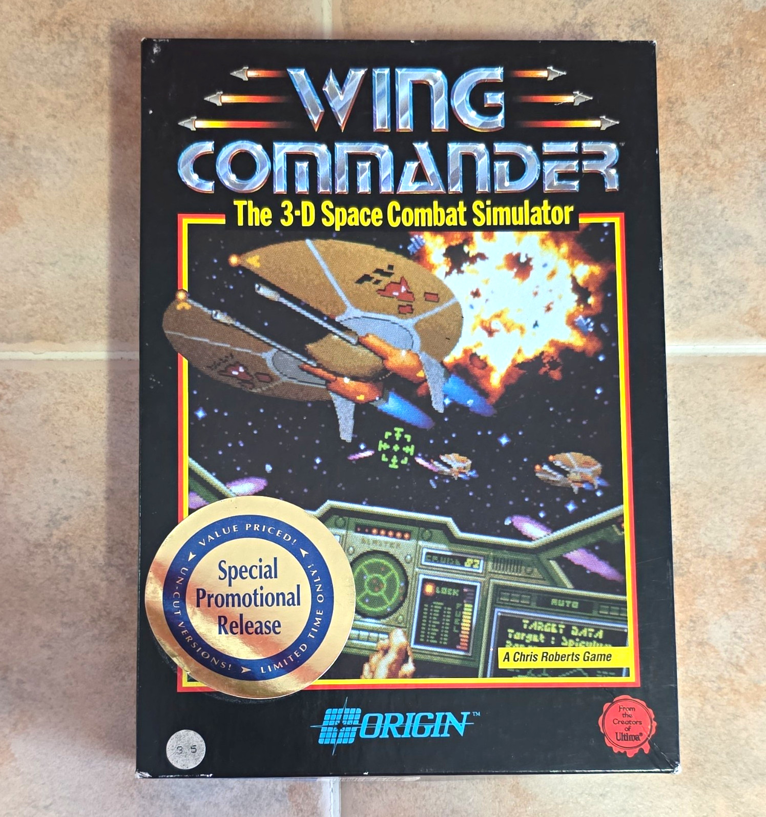ORIGIN Wing Commander Special Promotional Release PC 3.5