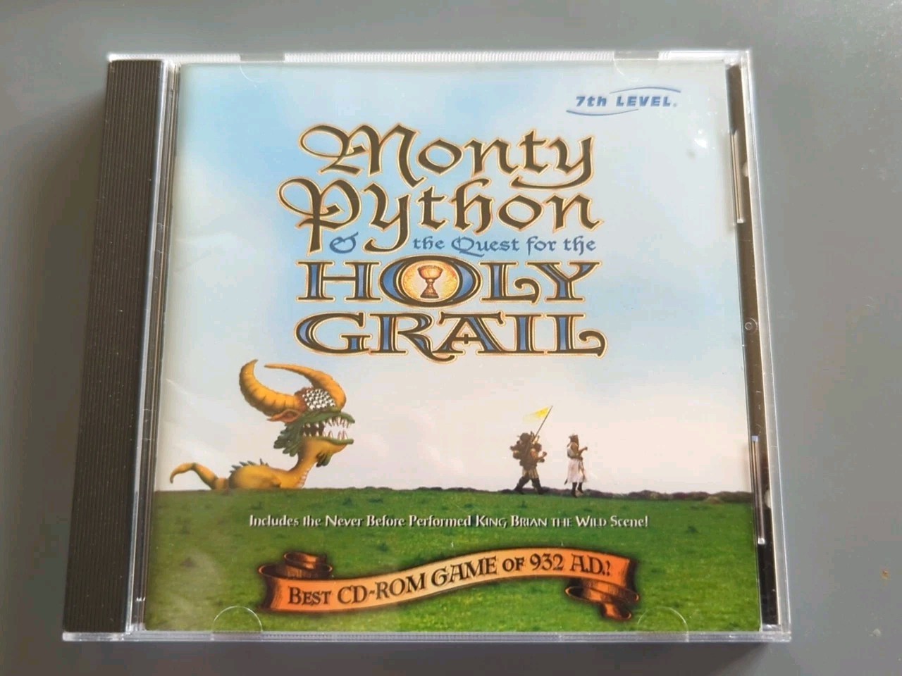 Monty Python the Quest for the Holy Grail PC CD ROM CIB