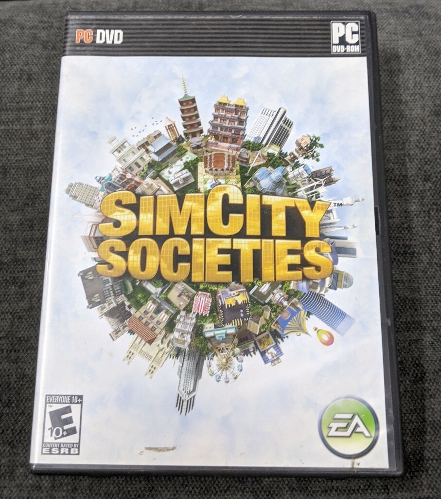 SimCity Societies (PC, 2007), SIM CITY, PC, video game, simulation, SIMCITY