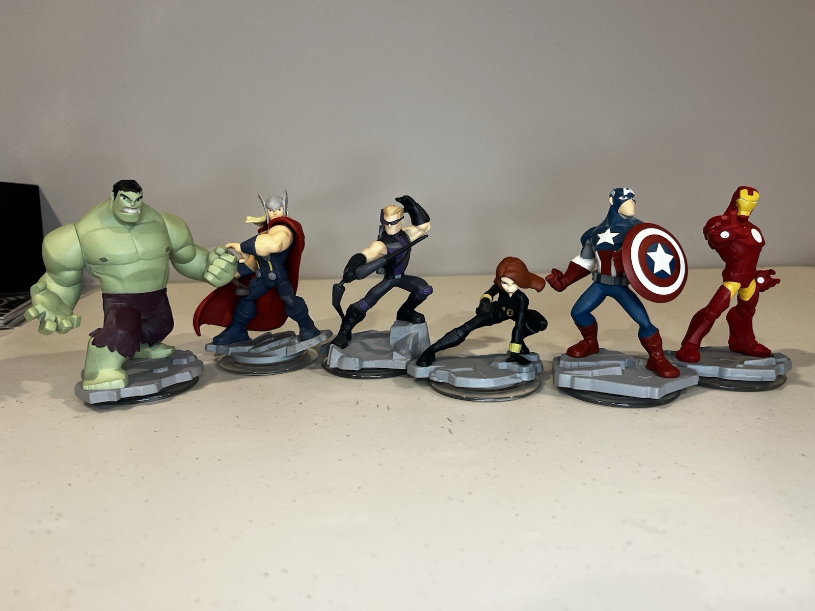 Disney Infinity 2.0 Marvel Avengers Figures lot of 6