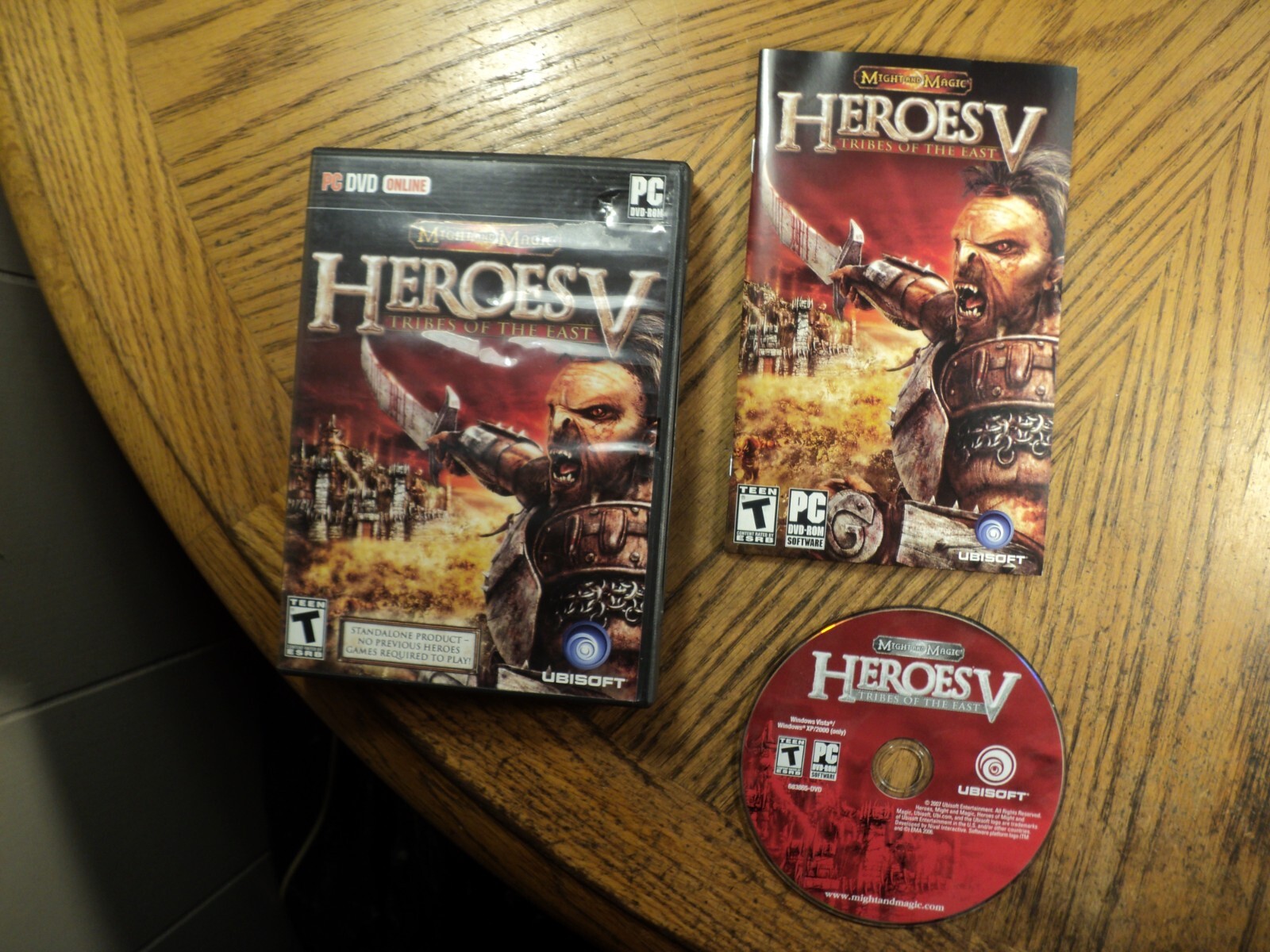 Heroes V of Might & Magic: Tribes Of The East (PC, 2007) Complete
