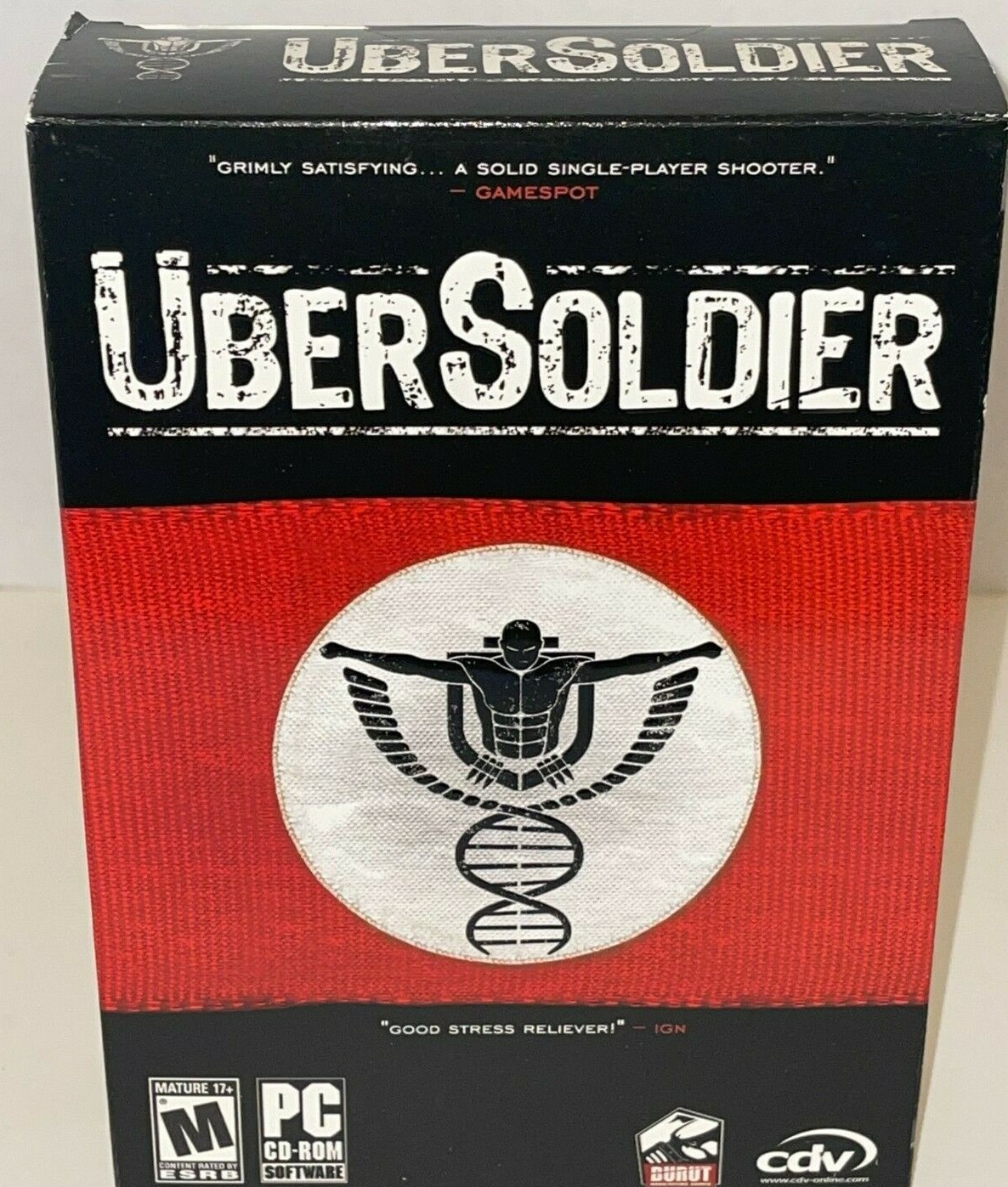 Uber Soldier PC Game 2006 NTSC Shooter Sealed Medium Box NEW