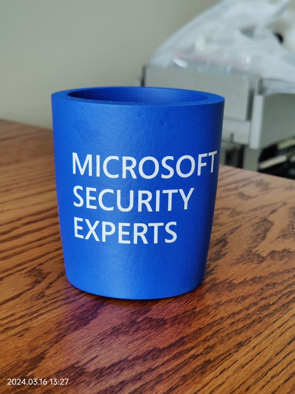 Official Microsoft Security Experts Koozie