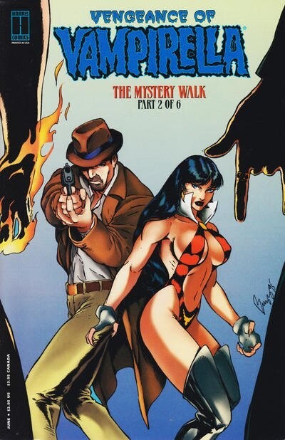 Vengeance Of Vampirella #15 HTF Dealer Incentive  (Harris Comics 1995)