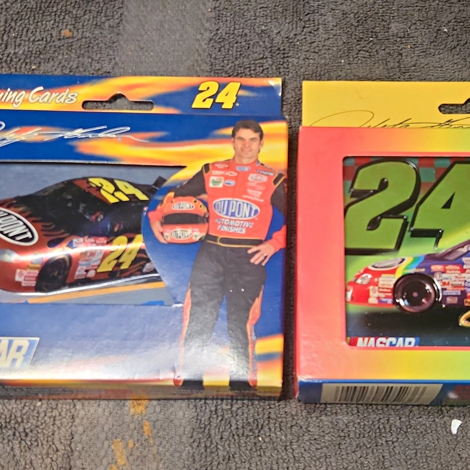NASCAR Jeff Gordon #24 Limited Edition Tin Playing Cards, NASCAR Racing Theme