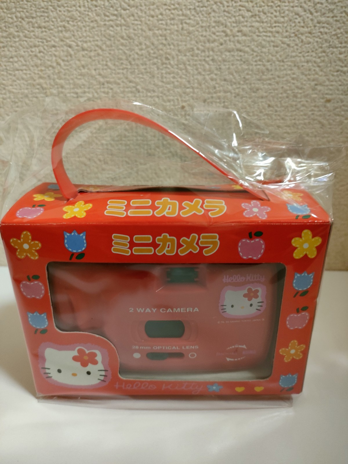 ✨ Rare 1996 Sanrio Hello Kitty 2WAY Mini Film Camera ✨ Unused Open Box w/ Manual