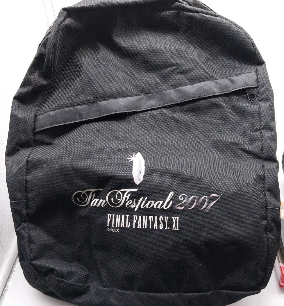 Final Fantasy XI Online  FFXI Fan Festival 2007 Backpack