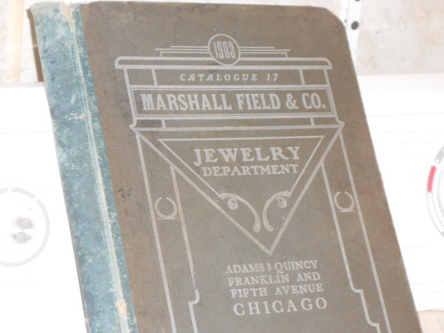 Vtg. 1903 Marshall Field & Co. Jewelry Department Catalogue 17 Chicago