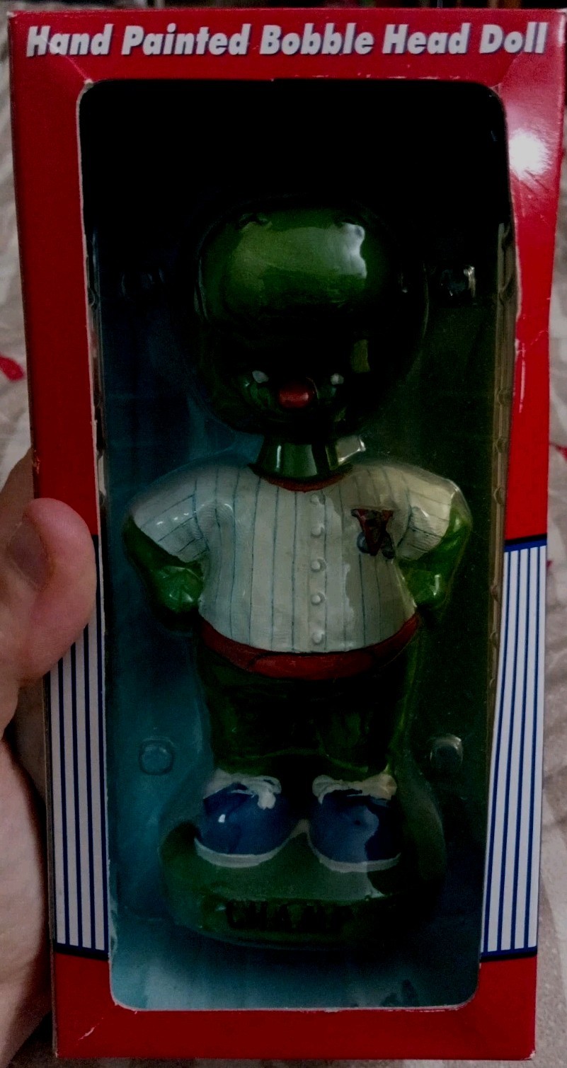 VINTAGE 2002 Vermont Lake Expos Mascot CHAMP BOBBLEHEAD Never Opened