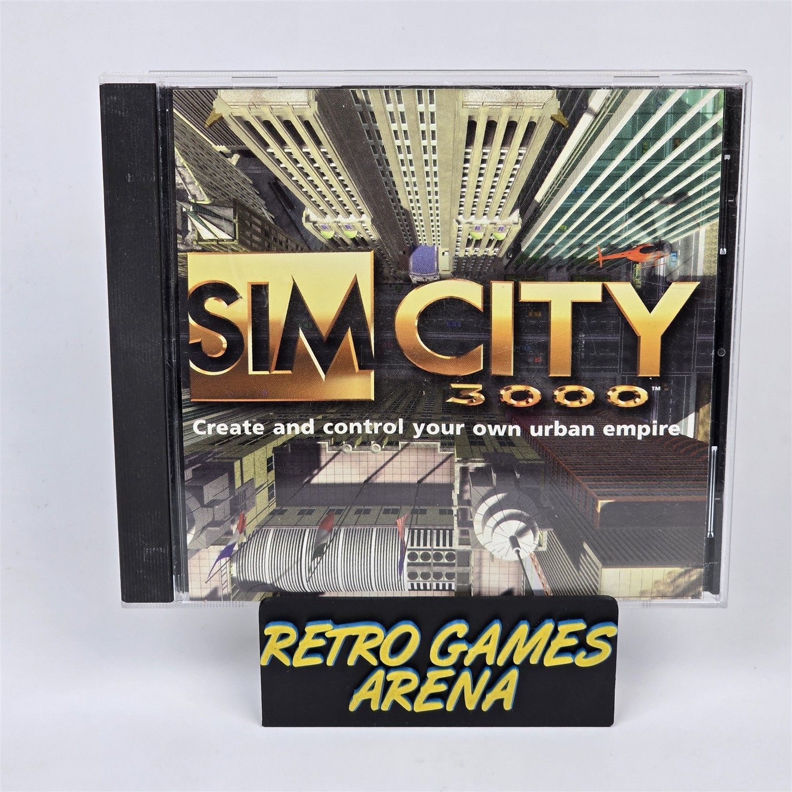SimCity 3000 Sim City (PC CD-ROM) Jewel CIB COMPLETE