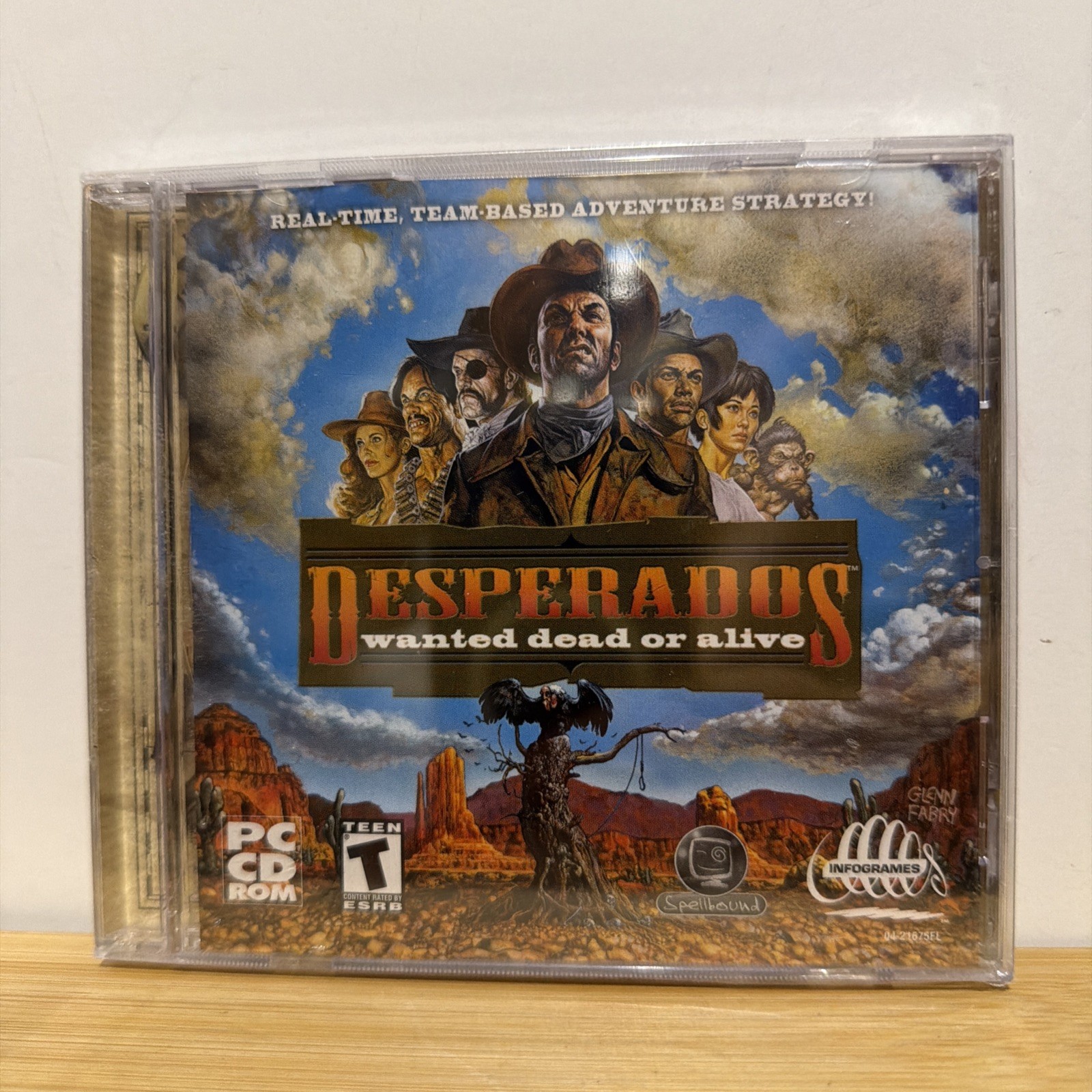 Desperados: Wanted Dead or Alive For PC 2001 Infogrames Brand NEW Sealed