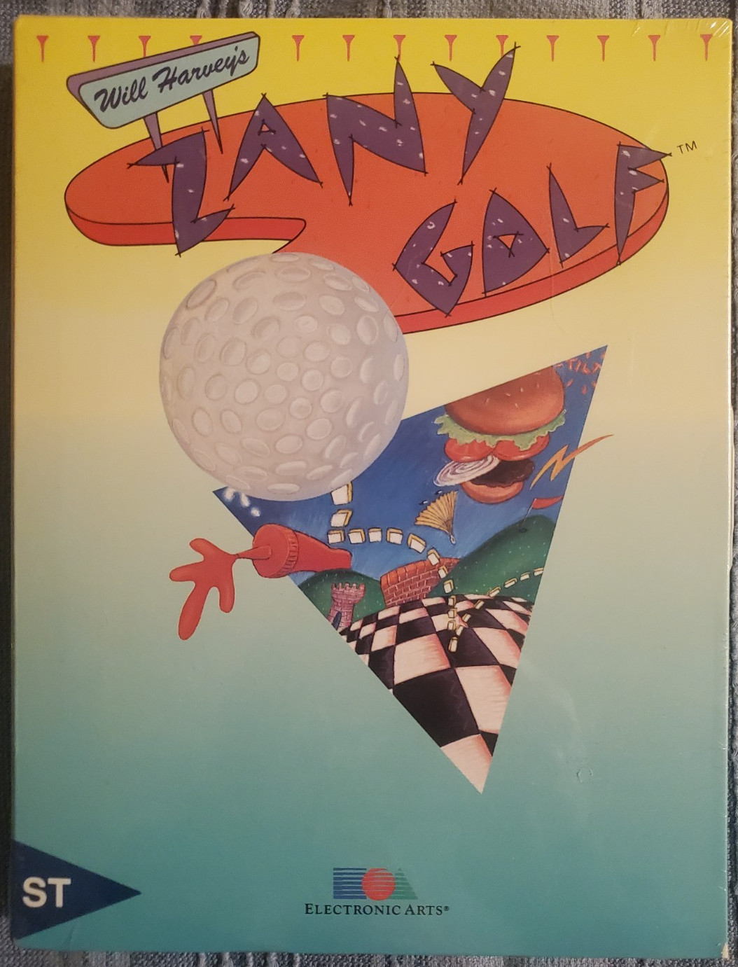 Zany Golf  Atari ST - EA Electronic Arts - Brand New Sealed - Perfect condition