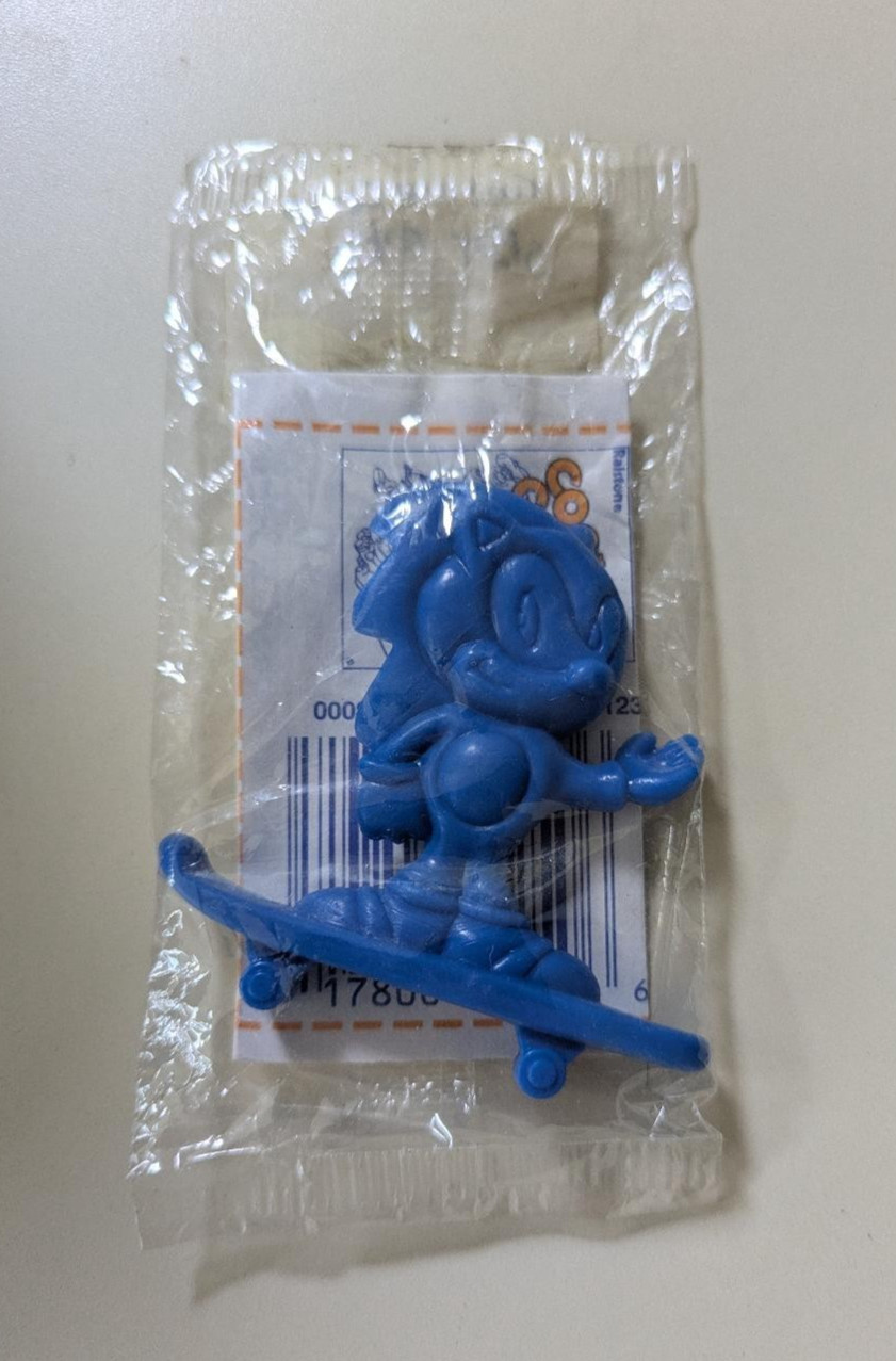 Vintage 1993 General Mills - Cookie Crisp -  Sega SONIC The Hedgehog  - SEALED