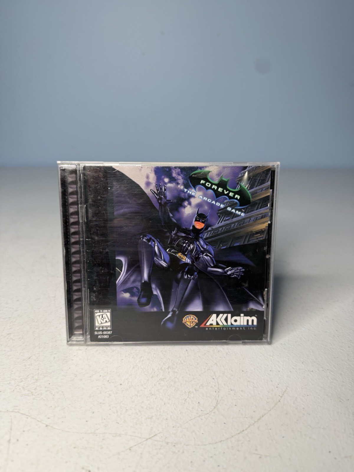 Batman Forever The Arcade Game PlayStation 1 PS1 CIB Registration Card Tested