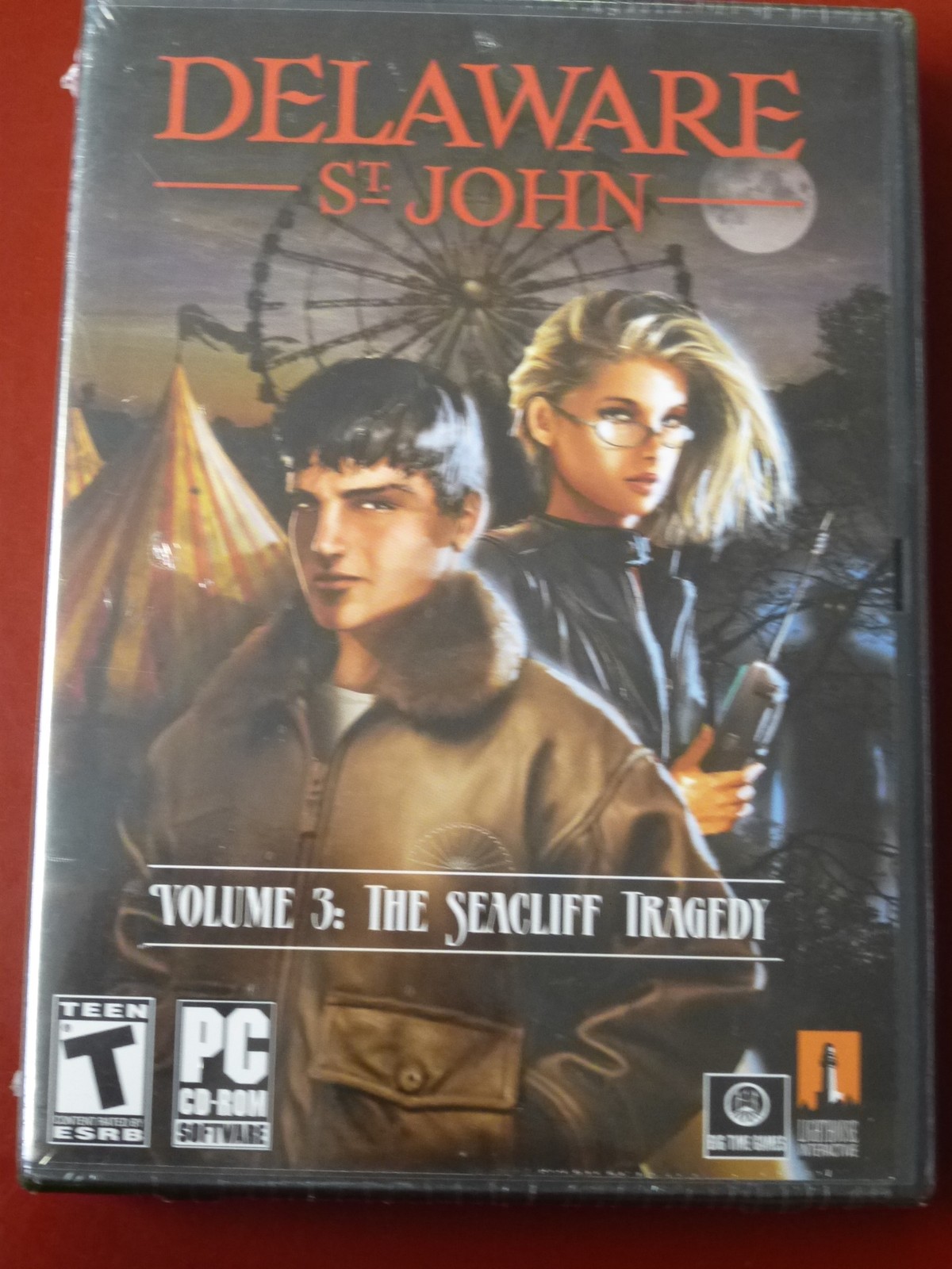 Video Game PC Delaware St John Volume 3 The Seacliff Tragedy NEW SEALED Box 