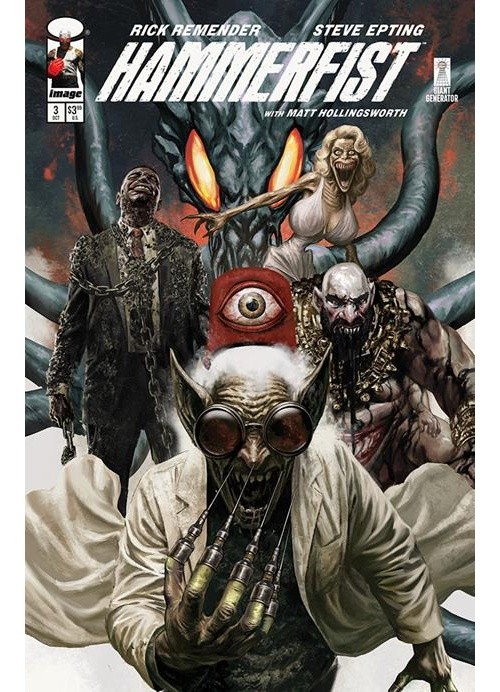 Hammerfist #3 (Presale 11/4 Release)Pick UR Cvr