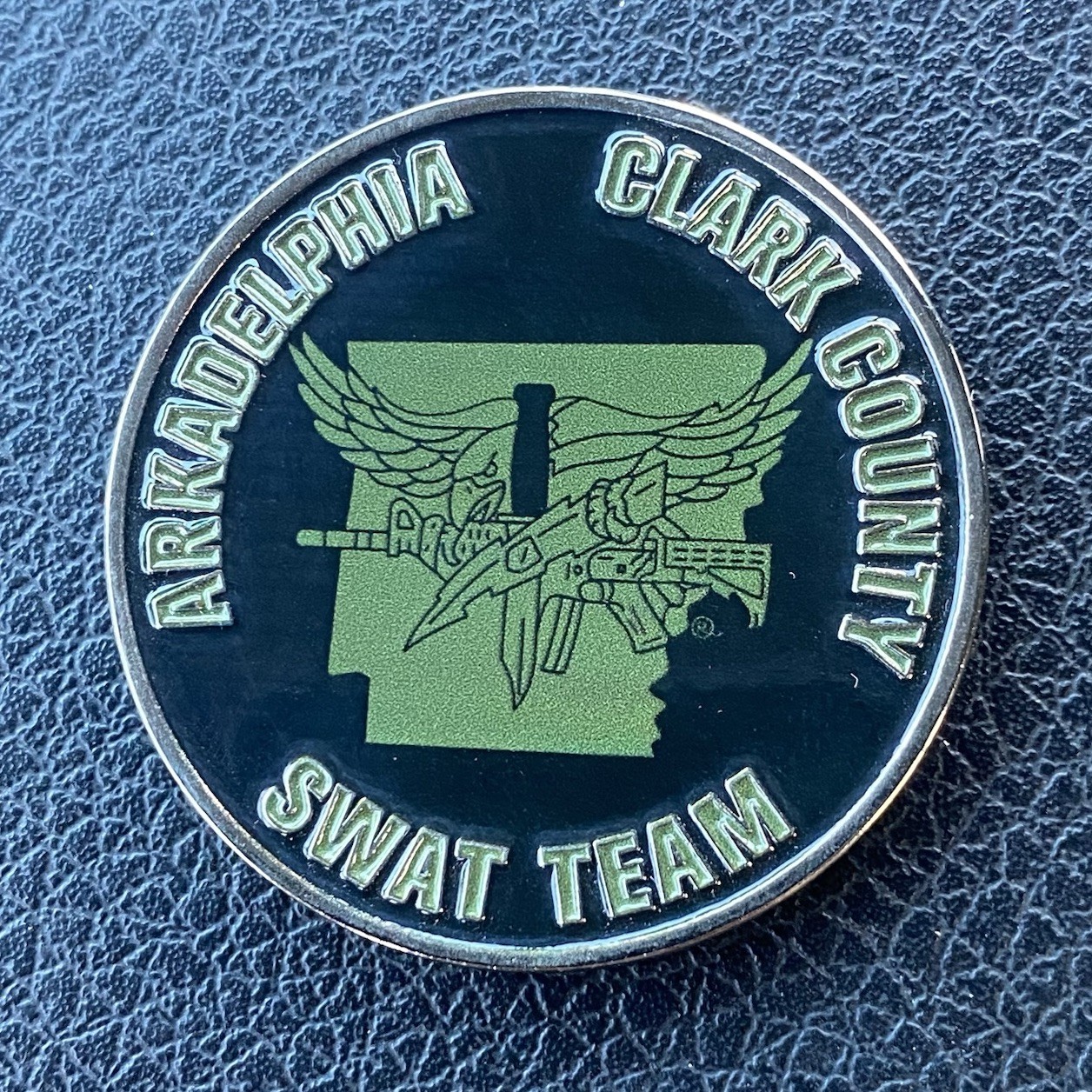 Arkadelphia Arkansas SWAT Team Police SOG SRT Special Challenge Coin