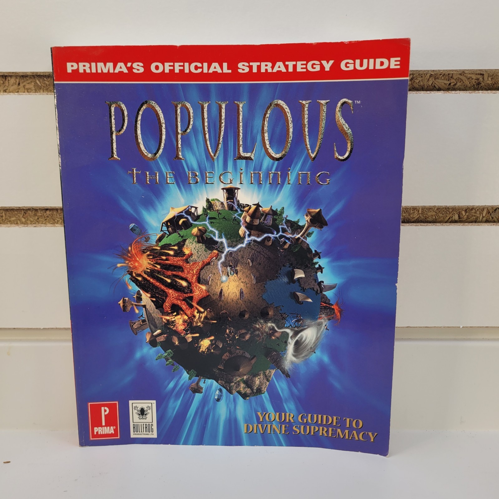 POPULOUS:The Beginning Prima's Official Strategy Guide Pre-owned Paperback 1998