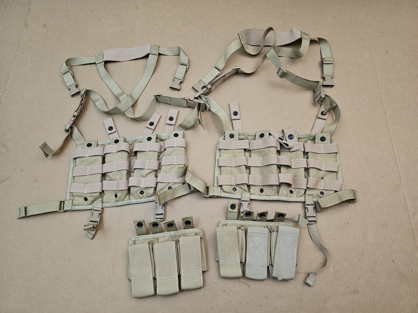 GWOT US Military Spec-Ops Brand Magazine Chest Rig Coyote  Tactical Vest USA Lot