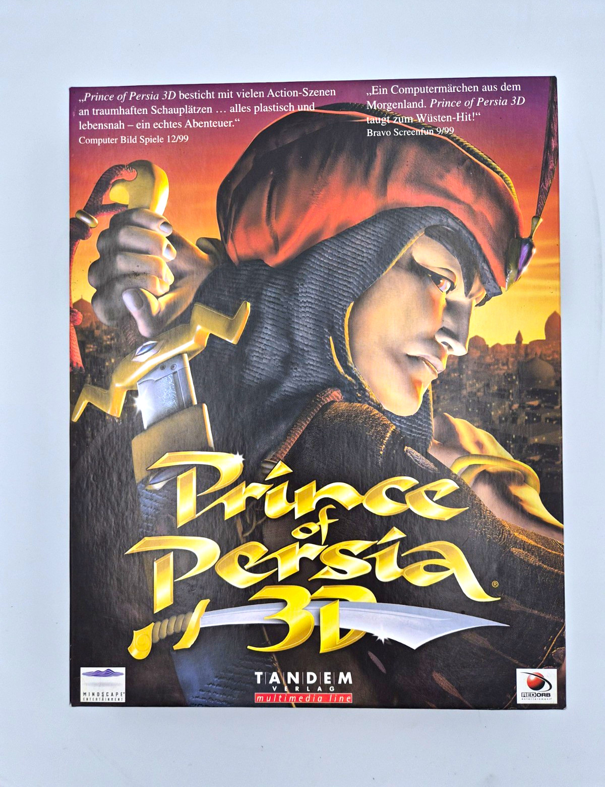 Prince of Persia 3D Big Box PC Game German Release