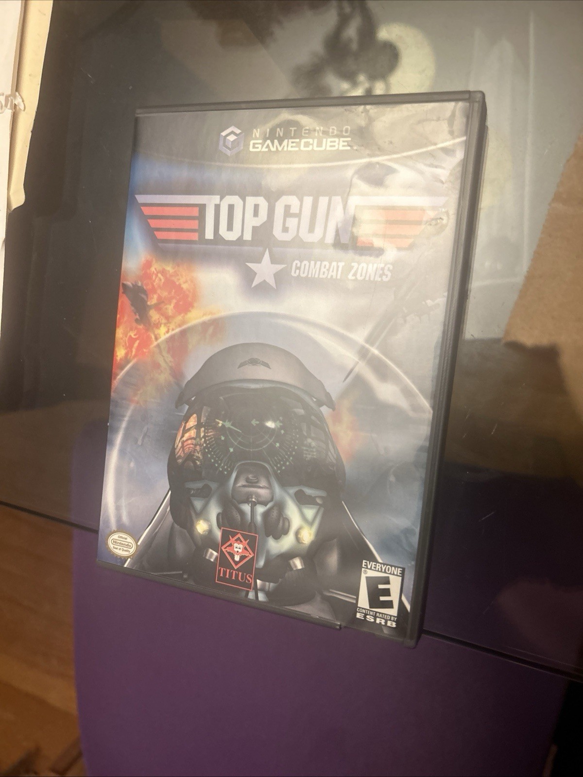 Top Gun: Combat Zones (Nintendo GameCube, 2002) Complete Game Manual And More