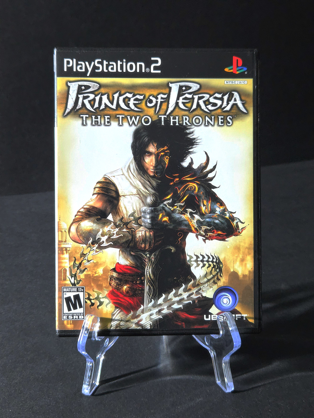 Prince of Persia The Two Thrones PS2 PlayStation 2 Black Label Complete w/Manual