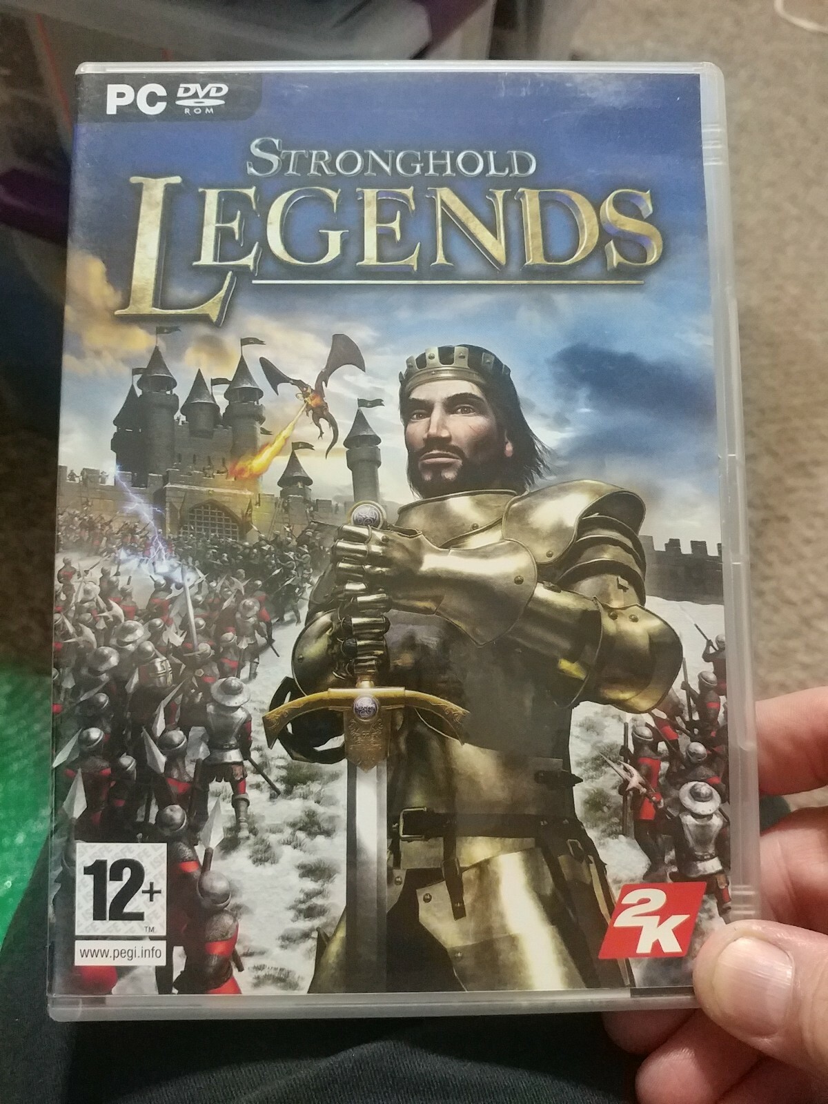 Stronghold Legends PC DVD ROM Computer Game-2K/Firefly-complete w/manual