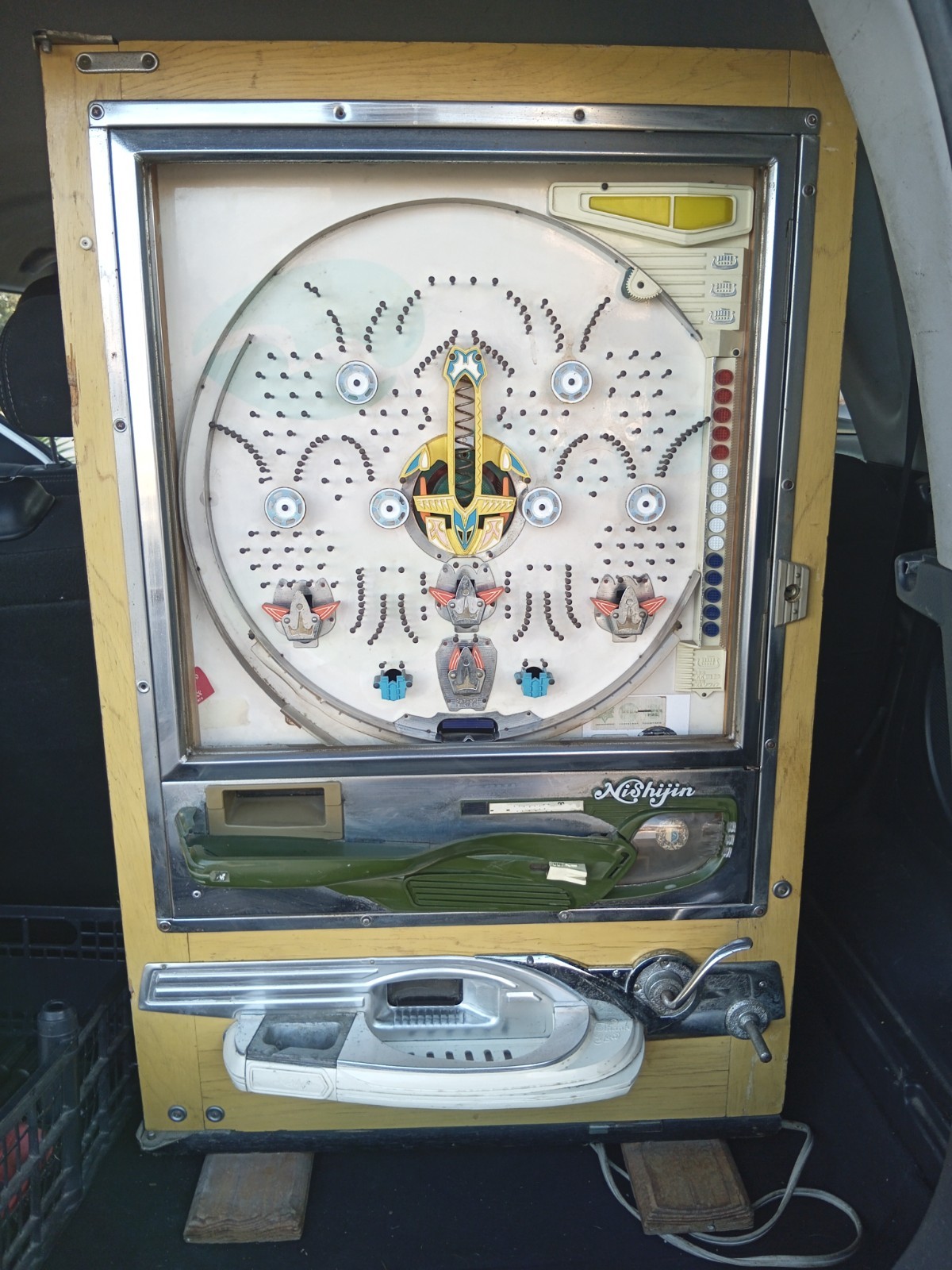Vintage 1970s Nishijin Pachinko Machine Japan