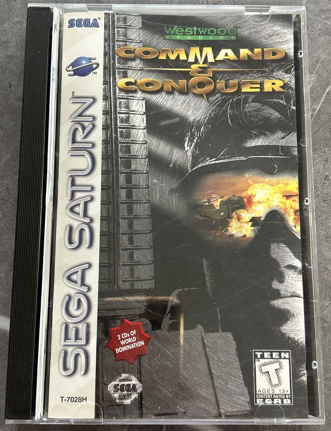 Command & Conquer | CIB Complete |Sega Saturn | Fast shipping