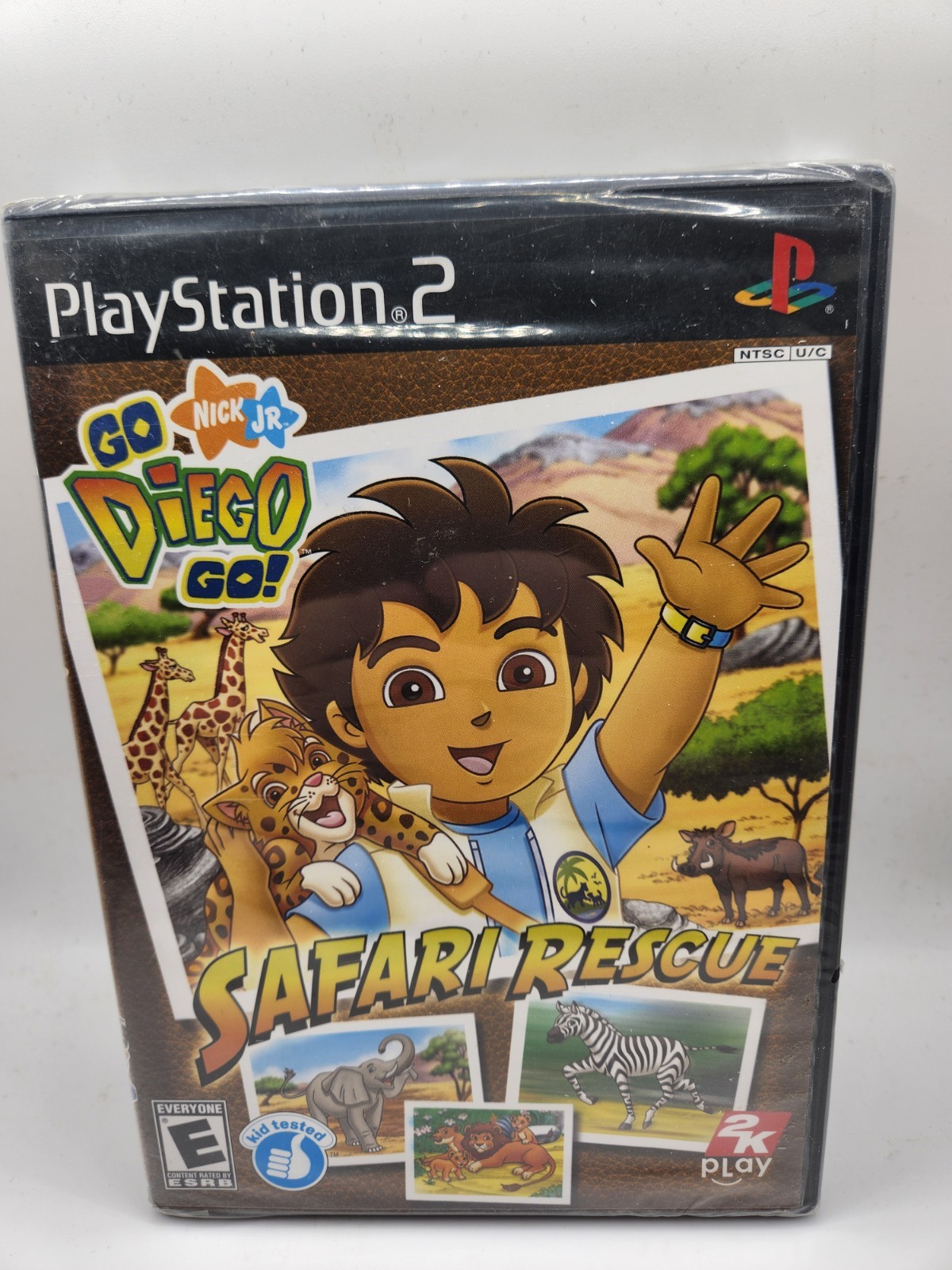 Go, Diego, Go Safari Rescue (Sony PlayStation 2, 2008) PS2 Brand New Sealed