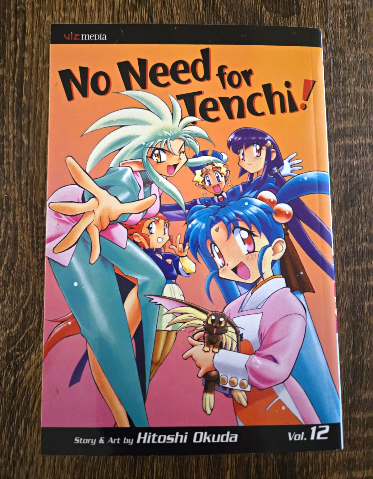No Need for Tenchi Vol 12 Final Volume VIZ Manga OOP 2008 Very Good