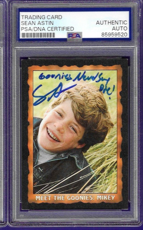 SEAN ASTIN SIGNED w/ 