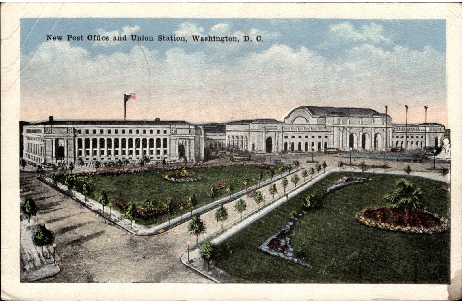 Addison T Smith Idaho Congressional Series Union Station Washington Postcard