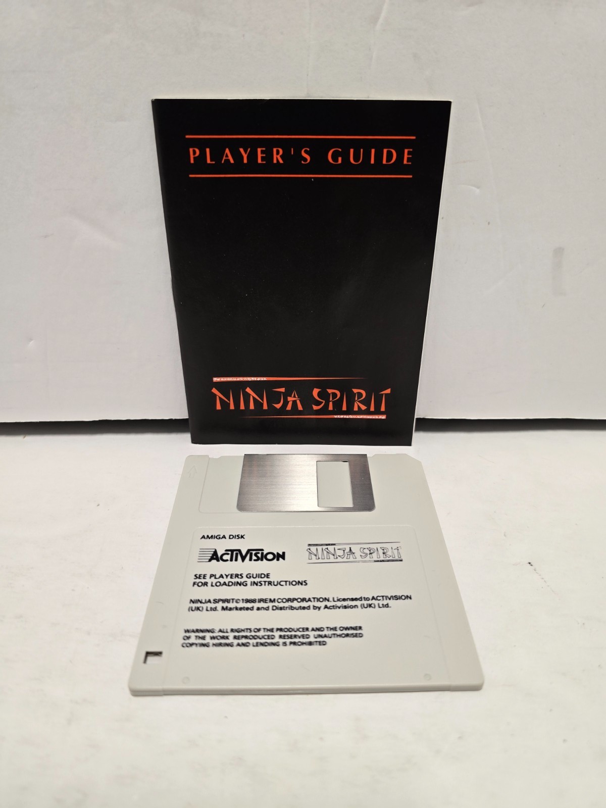Ninja Spirit w/ Manual 3.5