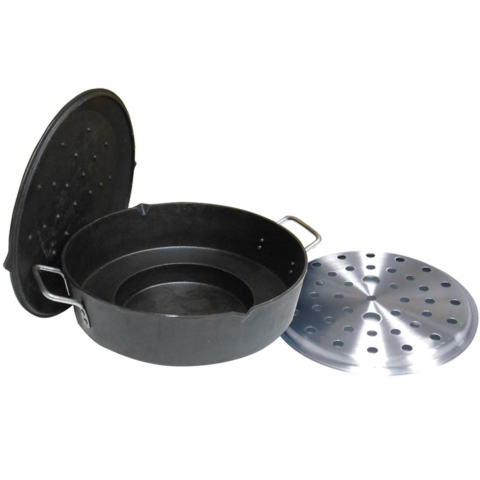 King Kooker CI14UFS Multi Purpose Dutch Oven, Cast Iron, 9-Qt