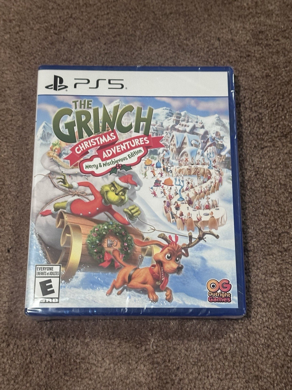 The Grinch Christmas Adventure Merry & Mischievous Edition PlayStation 5 PS5 NEW
