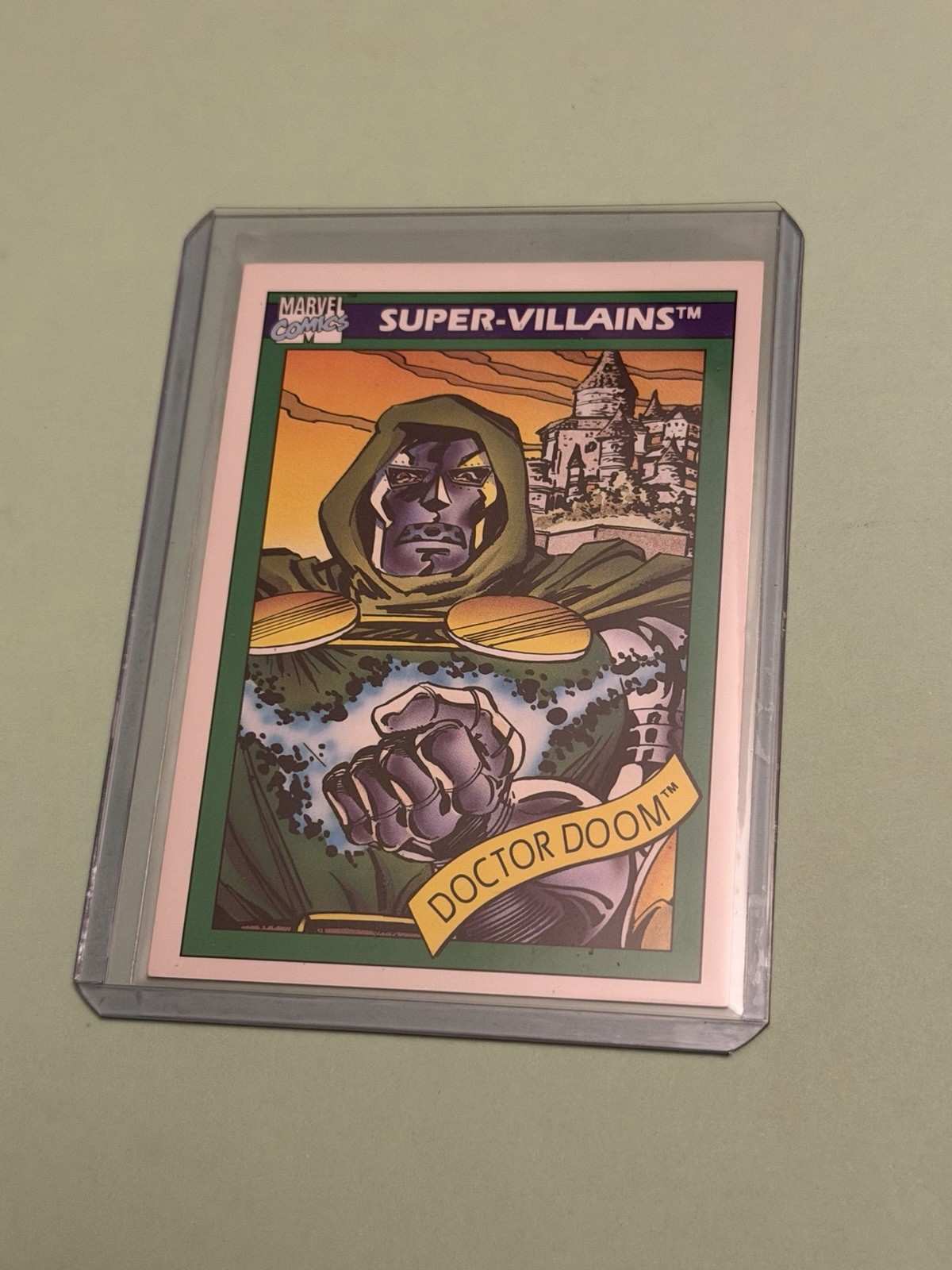 Dr. Doom 1990 Impel Marvel Comics Universe Series 1  Super Villains #60