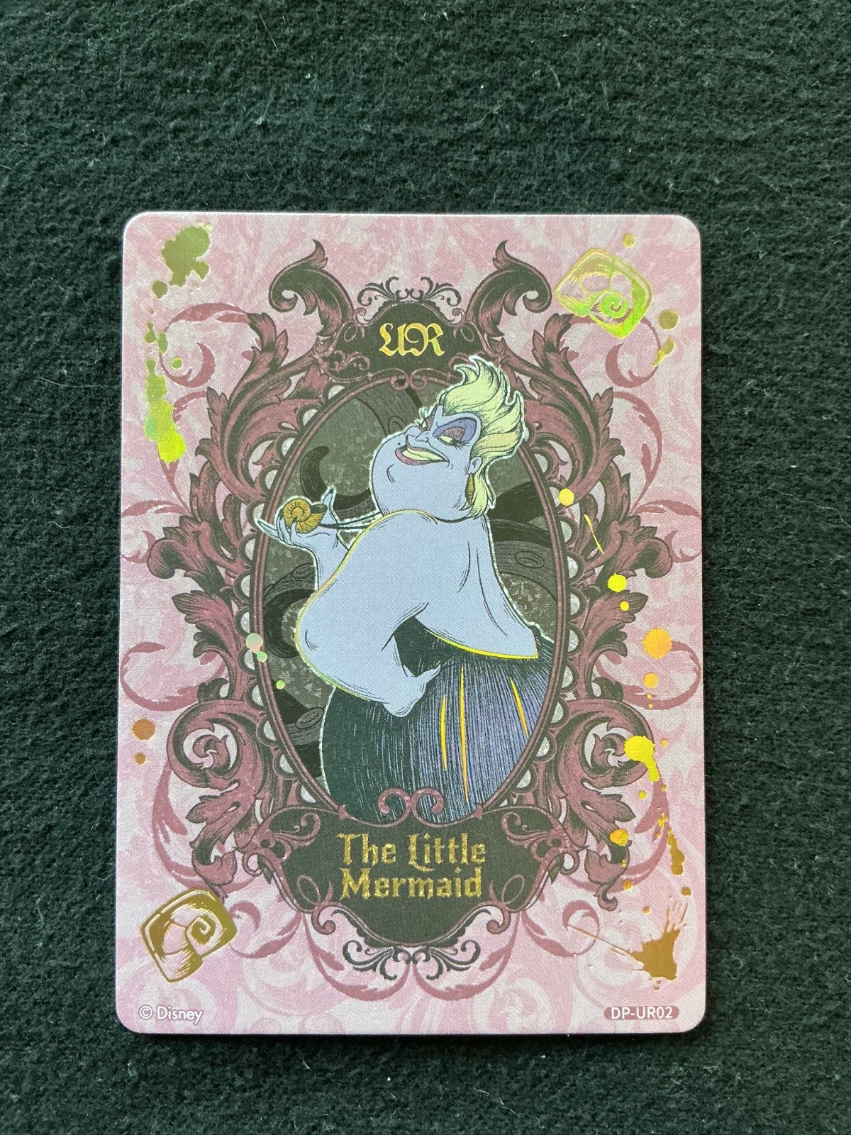 Ursula Card Fun Disney Princess Create Your World Series Art Card DP-UR02