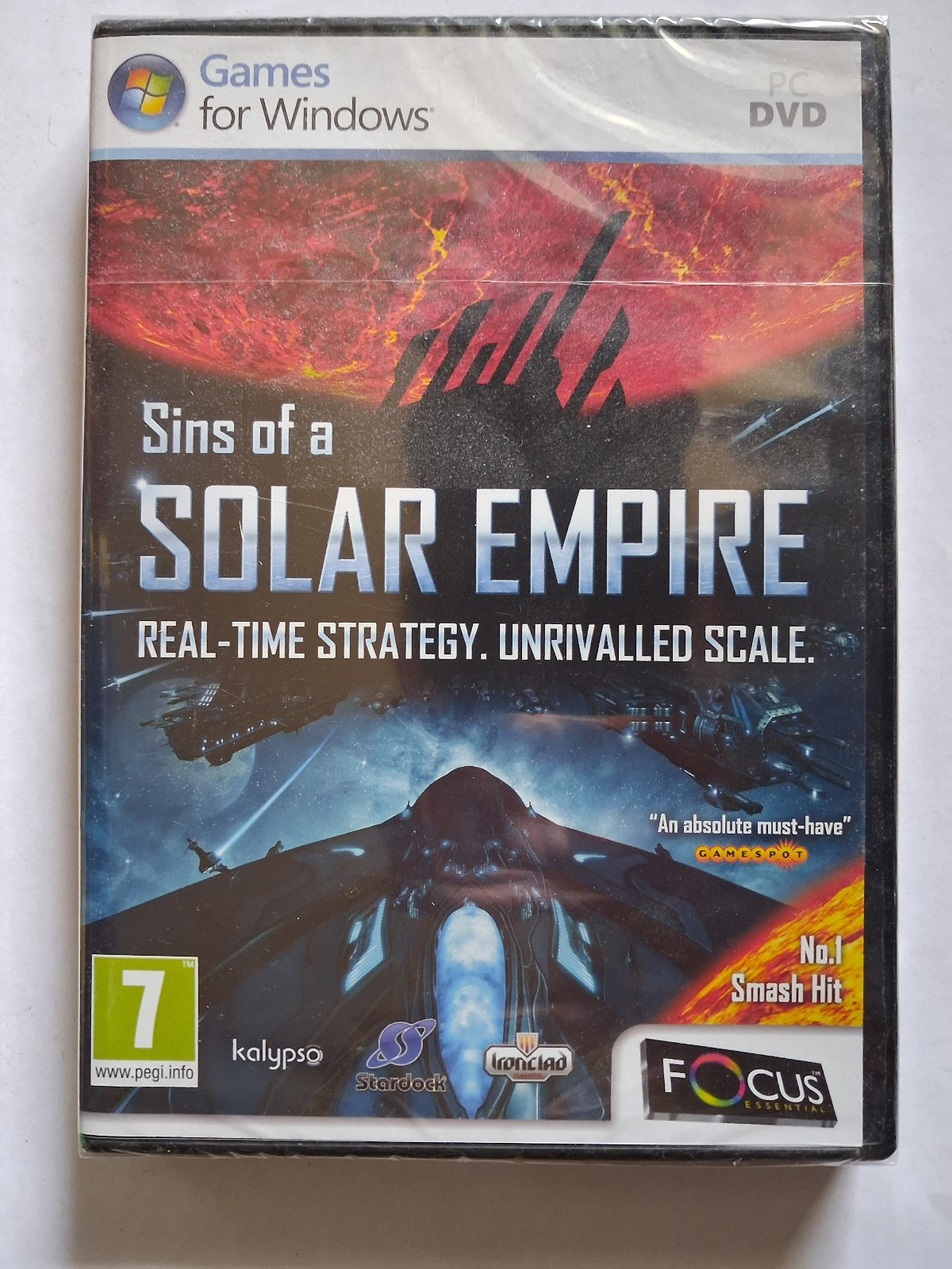 Sins of a Solar Empire; PC; (Brand New/Factory Sealed)