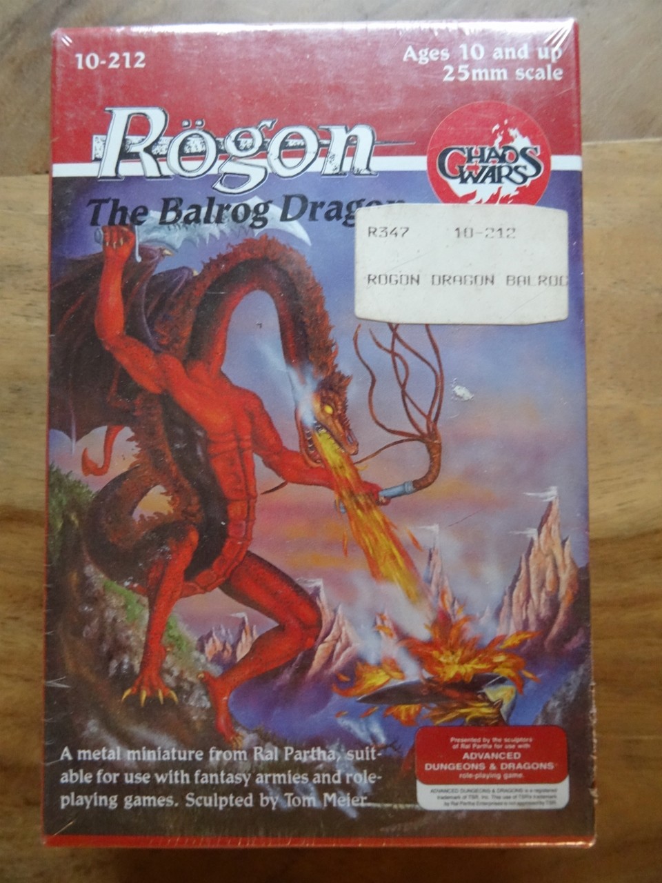 Ral Partha - Plane Scape, Wastelands, the new Dungeon, diverent boxes to choose